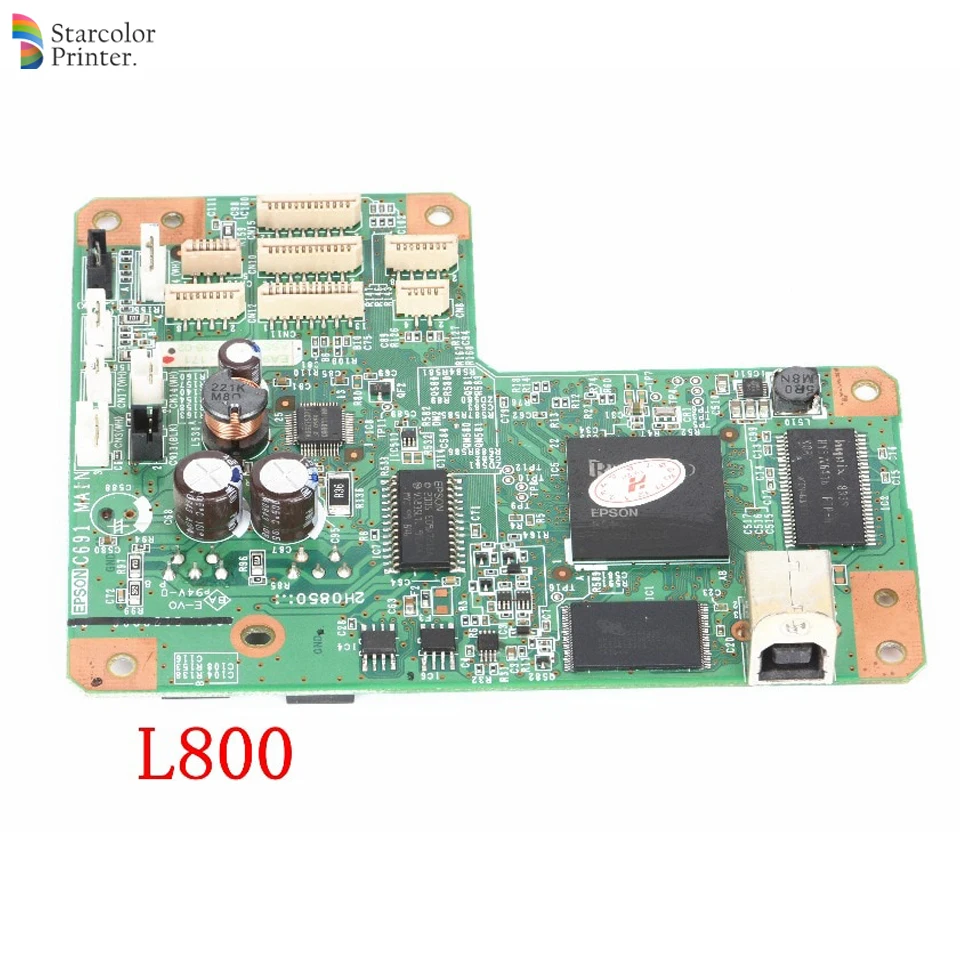 Основная плата Материнская плата панель форматирования для Epson L220 L355 L210 L365 L555 L1300 1400 T1110 L565 L800 L100 R2000 L200 T110printer