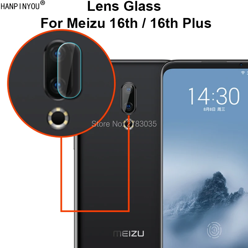 Прозрачная ультратонкая задняя камера для Meizu 16 th 6 0/16th + 5 дюйма защитная пленка из