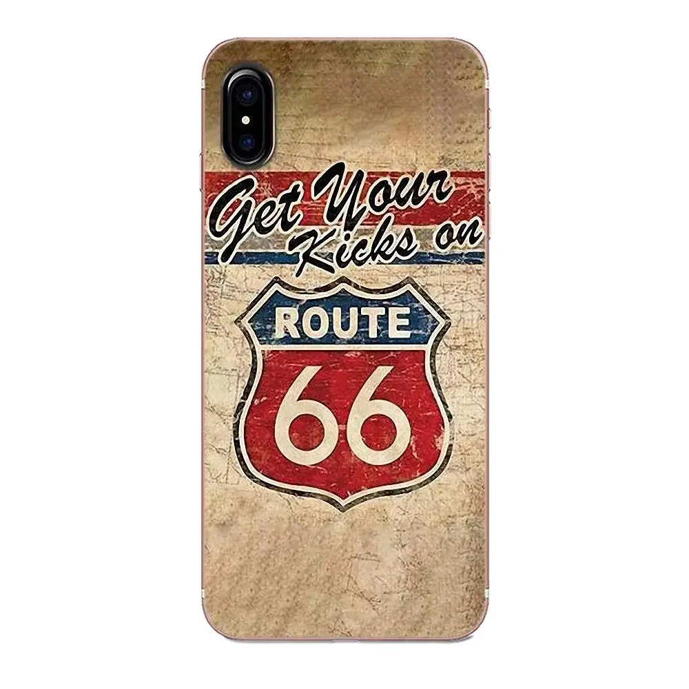Для Galaxy J1 J2 J3 J330 J4 J5 J6 J7 J730 J8 2015 2016 2017 2018 mini Pro TPU протектор винтажный Route 66 Gt r