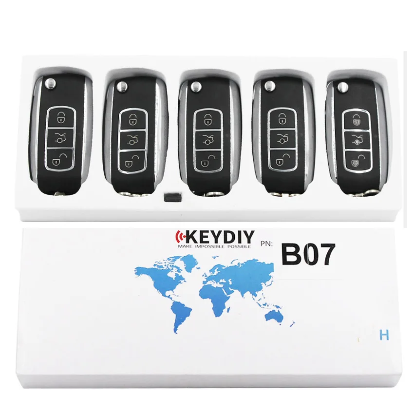 5 шт./лот, ключ diy B01 B02 B07 B09 B25 B17 B11 универсальный пульт дистанционного управления ключ b-серии для KD900+, URG200 KD-X2