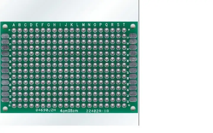 Универсальная печатная плата 5 шт. из оловянного стекловолокна зеленого цвета с