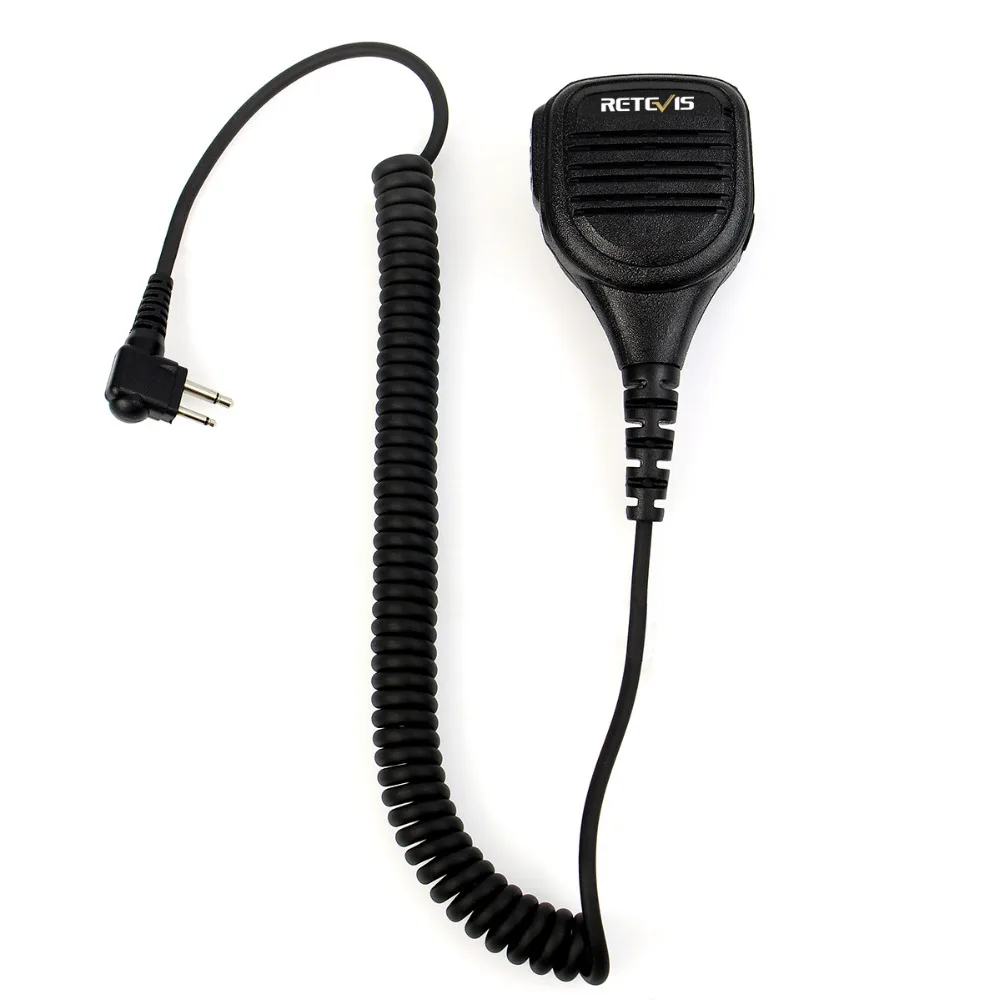 5 шт. Retevis 2 контактный Динамик микрофон для Motorola GP68/GP88/CP88/GP300/GP2000/CT150 рация