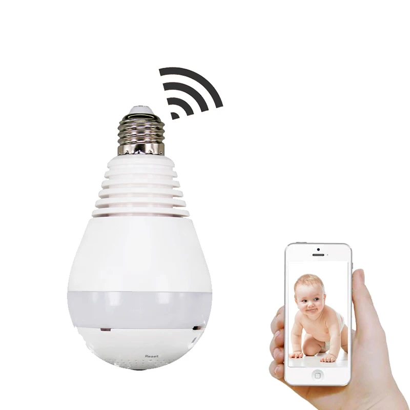 Светильник с лампочкой беспроводная IP-камера Wi-Fi Домашняя безопасность 1 3 МП 960P