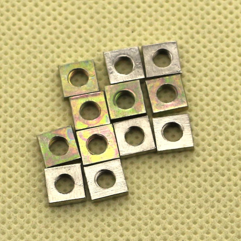 M3/M4/M5/M6GB39 цветная цинковая четырехсторонняя гайка|nut nut|m3 nutm4 nut |