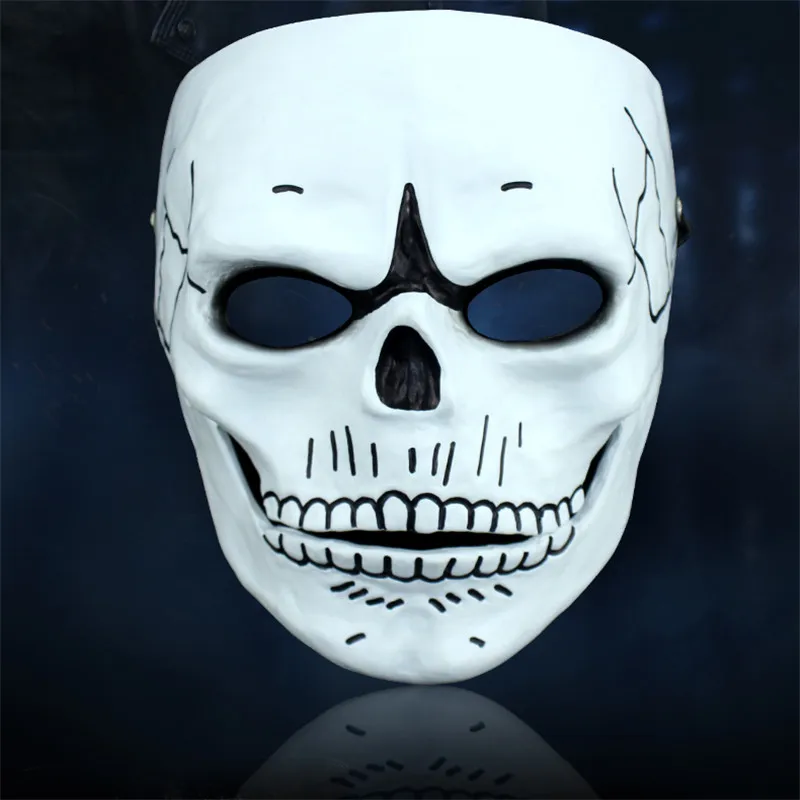 Маска Джеймс Бонд на все лицо из нового фильма 007: Spectre GFRP ручная роспись череп