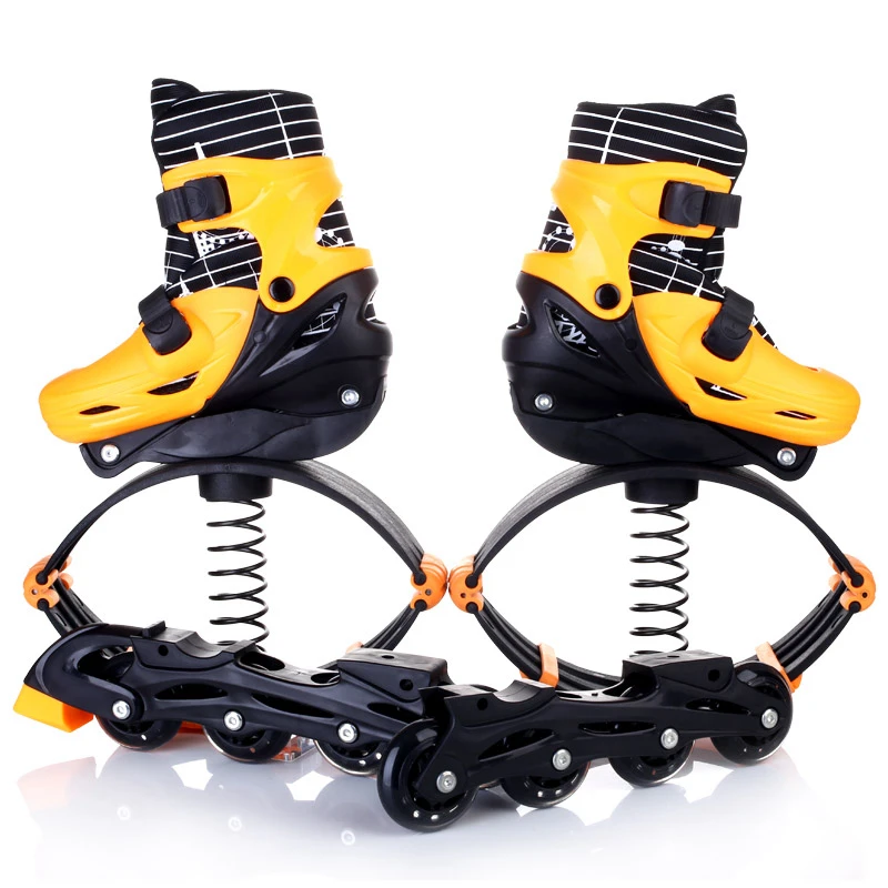 2 в 1 Обувь для катания на коньках и прыжков обувь фитнеса подпрыгивающая