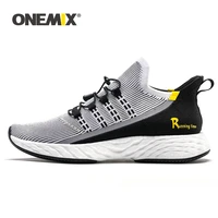 onemix brand ultra light running shoes men sneakers 2019 breathable reflective men tennis shoes jogging training footwear