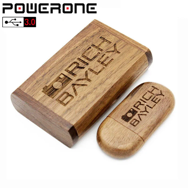 

POWERONE usb flash drives USB 3.0 (free custom logo) Memory Stick+Packing Box pendrive 4GB 8GB 16GB 32GB 64GB photography gift