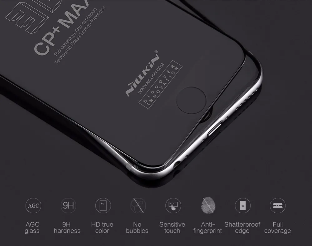 Nillkin полное покрытие 3D Закаленное стекло протектор экрана для iPhone 6 защитное