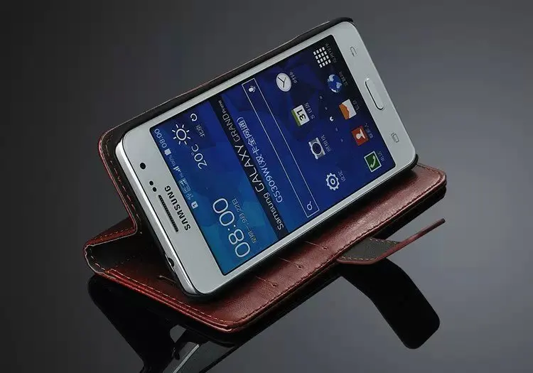 Чехол G710 для Samsung Galaxy Grand 2 G7102 чехол бумажник с отделением карт чехлы подставкой