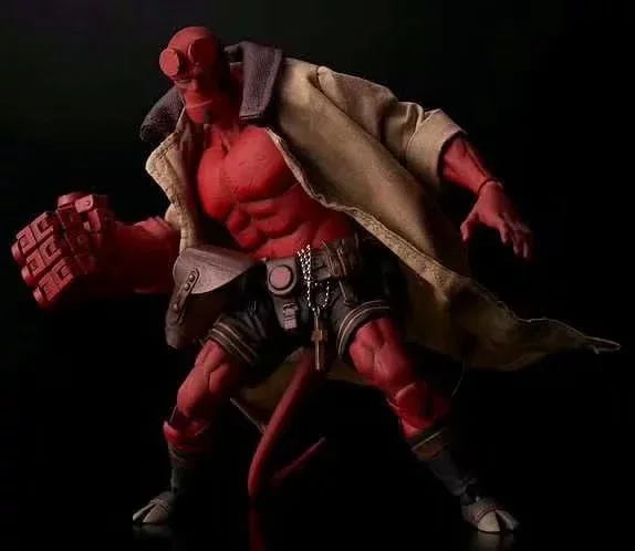 Фигурку аниме модель Hellboy ПВХ Коллекционная куклы украшения фигурка