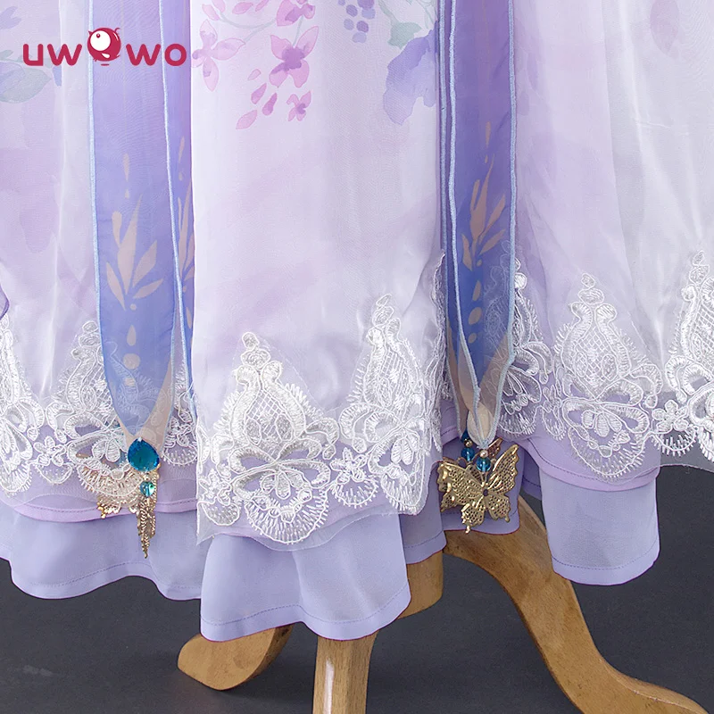 UWOWO чудо Никки костюм игры Uwowo маскарадный светильник Фиолетовый китайский