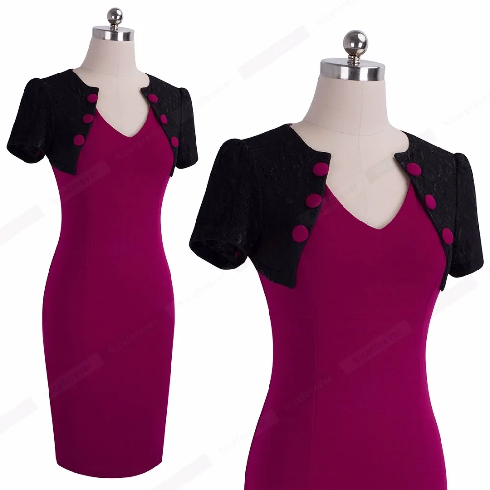 Повседневное женское цельное офисное деловое летнее платье винтажные