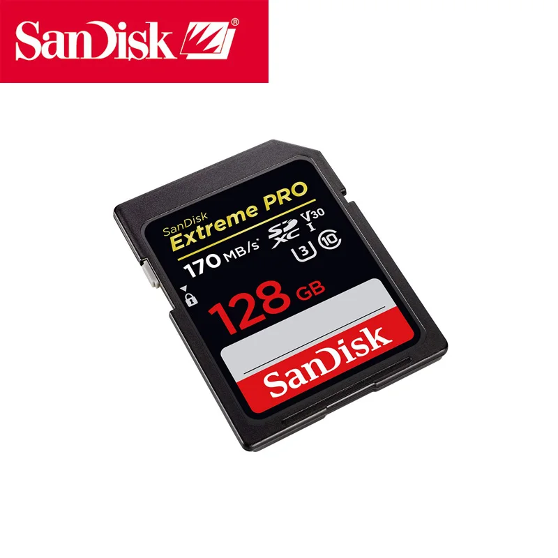 Sandisk флешка карт micro sd карты SDHC/SDXC 128 гб Class10 памяти 170 МБ/с. картао де Memoria для