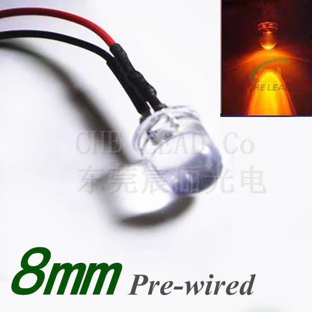 Горячая Распродажа 100x8 мм Предварительно смонтированные Светодиоды Яркий белый