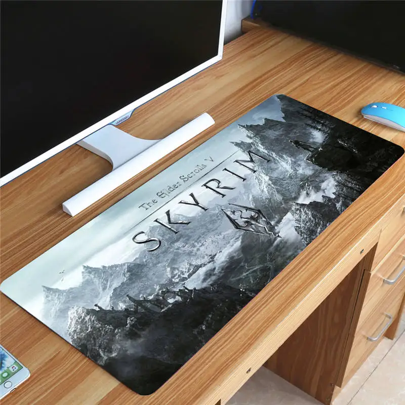 Большой игровой коврик для мыши Grande The Elder Scrolls V Skyrim геймерская клавиатура