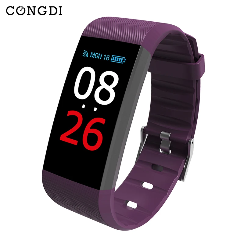 CONGDI R11 Фитнес трекер Smart Браслет Heart Rate/измерять кровяное давление умный