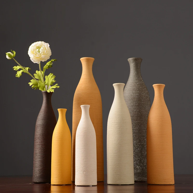 

Jamal's Europe Ceramic Vase colorful creative tabletop Vases home decoration accessories modern wedding vases Gifts office decor