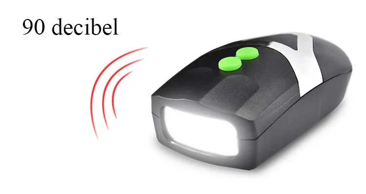 Велосипедный звонок 2 в 1 велосипедные звуковые сигналы электронный велосипедный