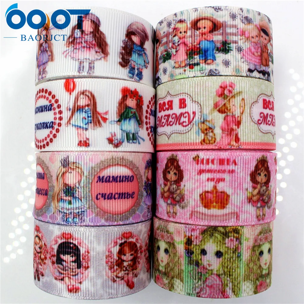 OOOT BAORJCT 175181 1 'ཕ мм корсажная лента с принтом для девочек DIY аксессуары волос
