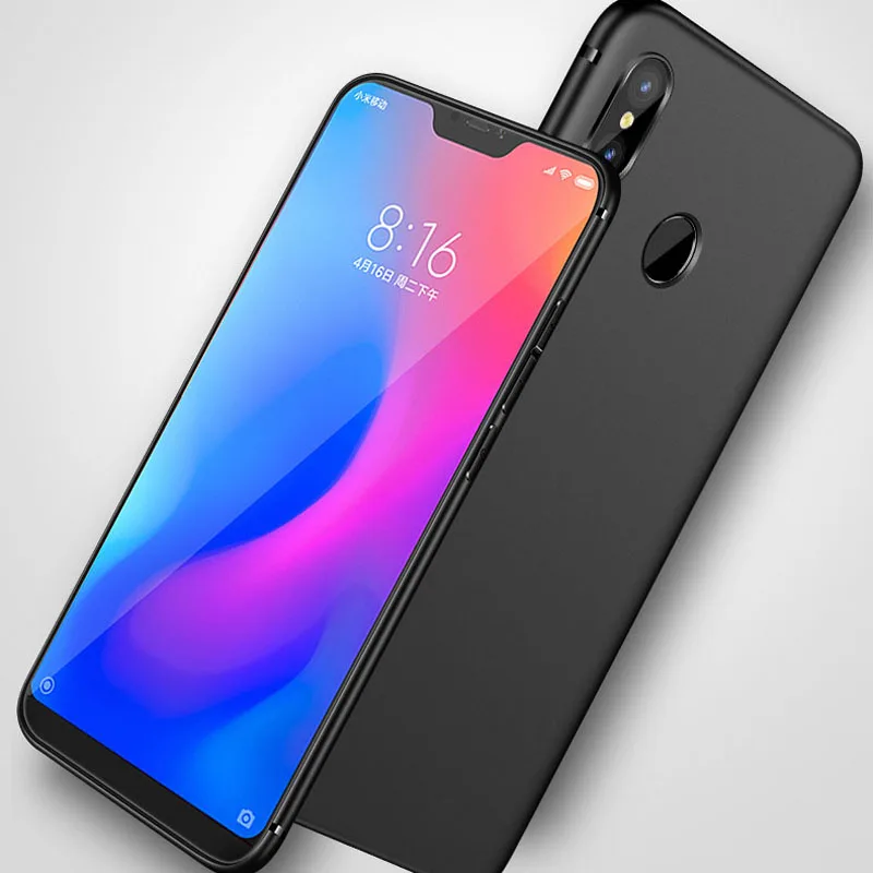 For Xiaomi Redmi 5 5A 6 6A Case Soft TPU Matte Ultra Thin Back Cover Pro Silicone Black |