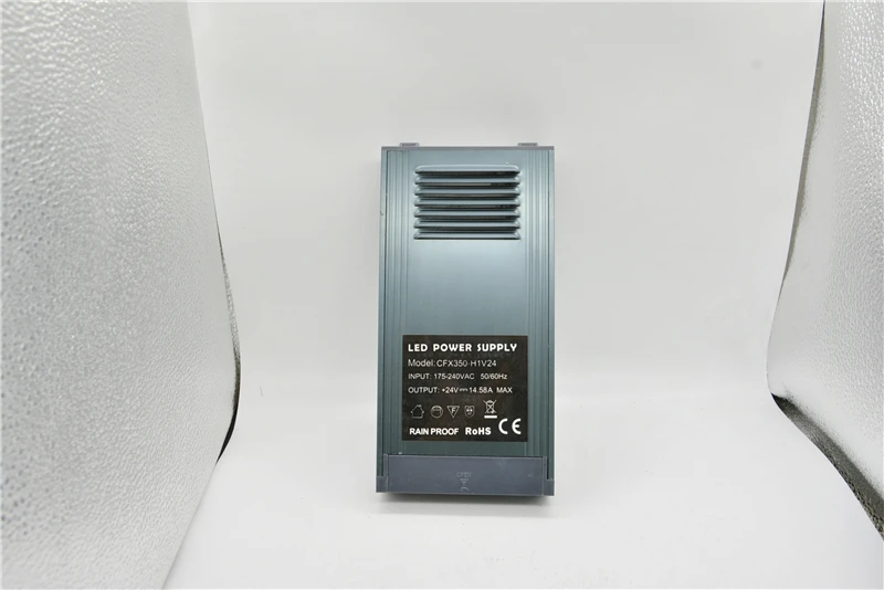 SANPU непромокаемые Питание 24V 350W 15A безвентиляторный тихий постоянного Напряжение DC24V светодиодный драйвер 220-240VAC для 24VDC трансформатор IP63