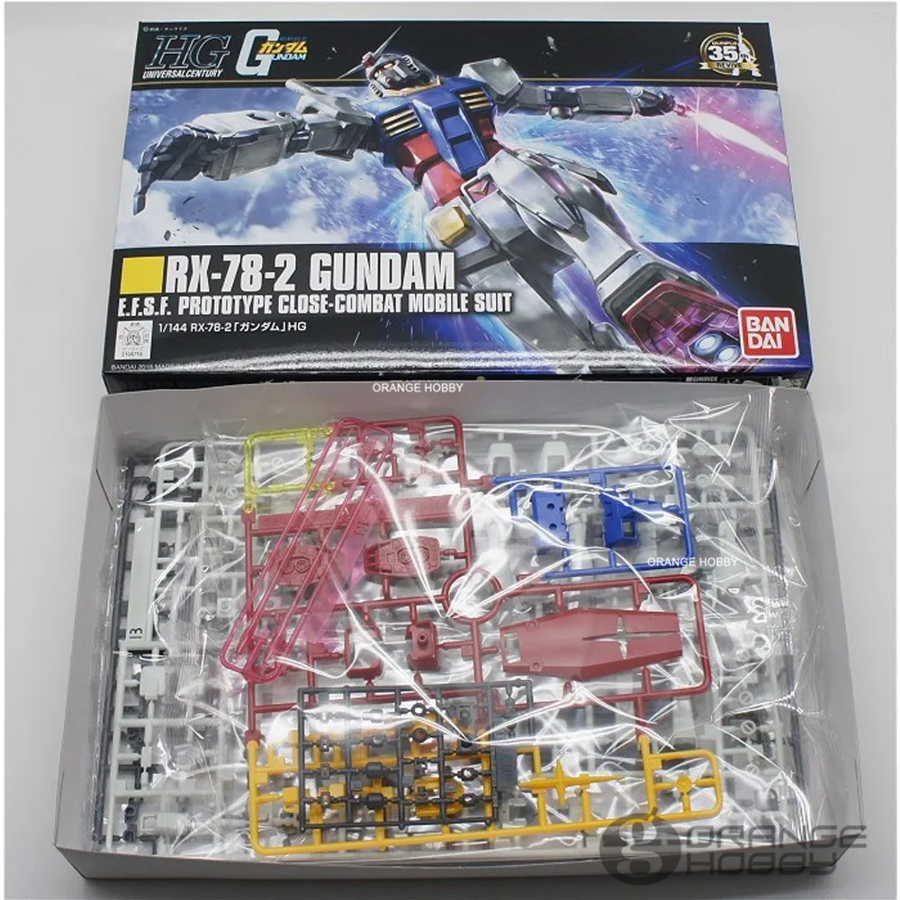 OHS Bandai HGUC 191 1/144 RX-78-2 Gundam Revive мобильный костюм сборные модели комплекты
