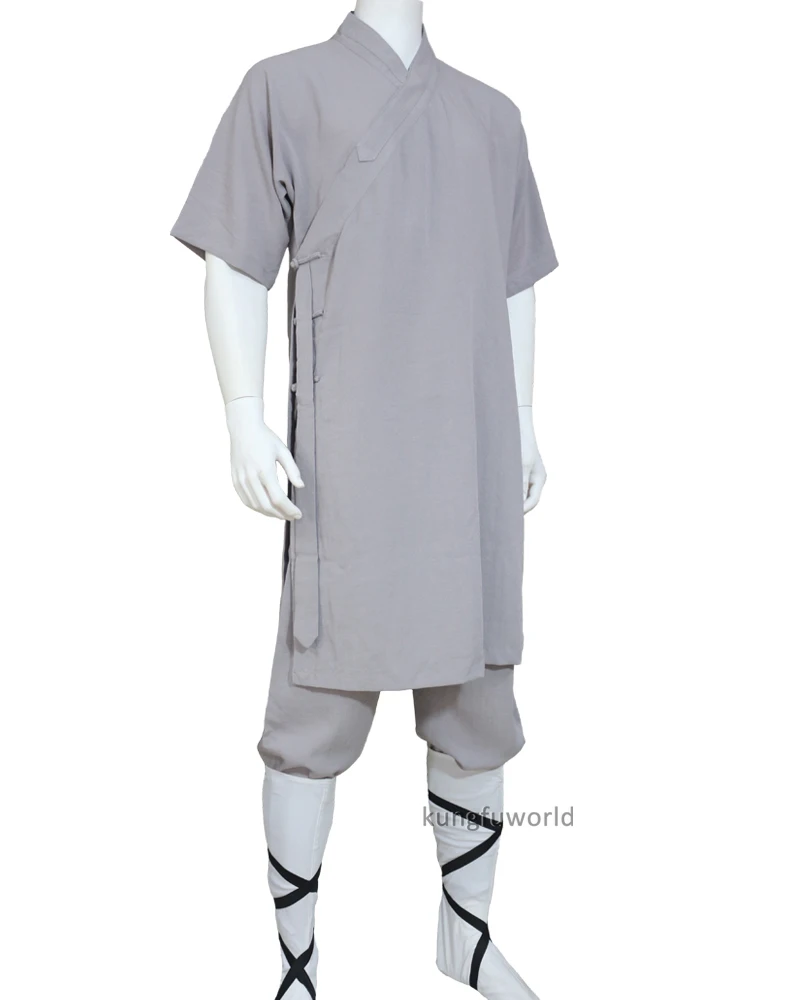 Shaolin Monk мантия для кунг-фу боевое искусство форма Тай Чи ушу крыло костюм вин-Чунь