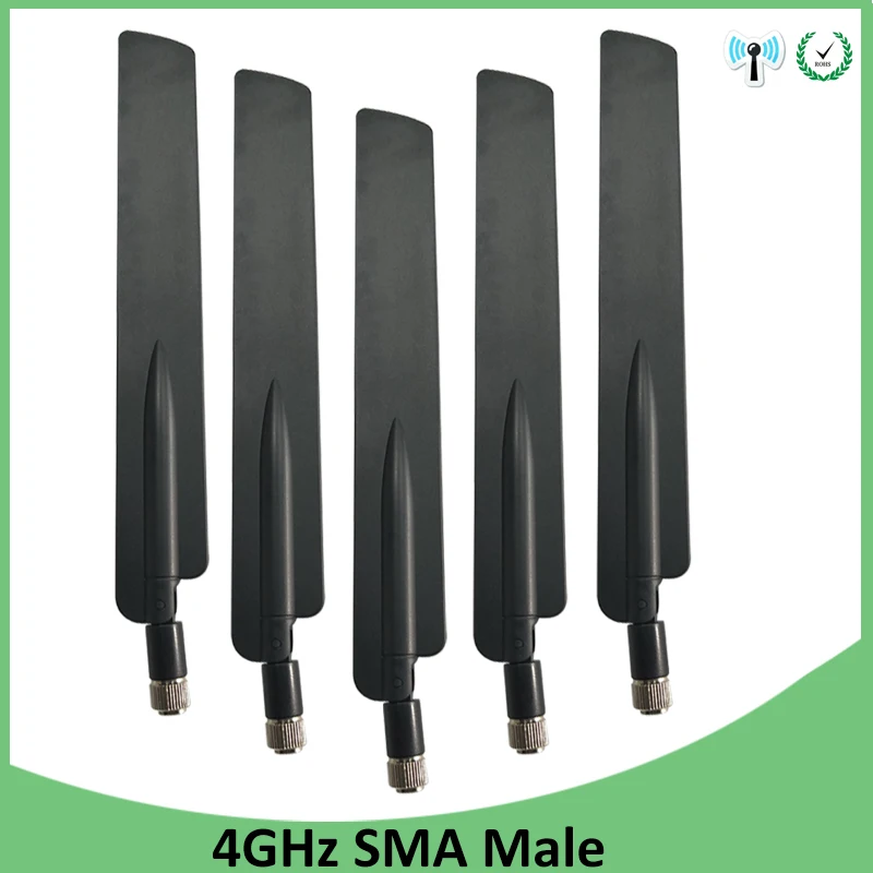 Антенна 3G/4G/LTE для IOT/SMA 10 дБи 698-960 МГц/1710-2690 МГц 5 шт. | Мобильные телефоны и