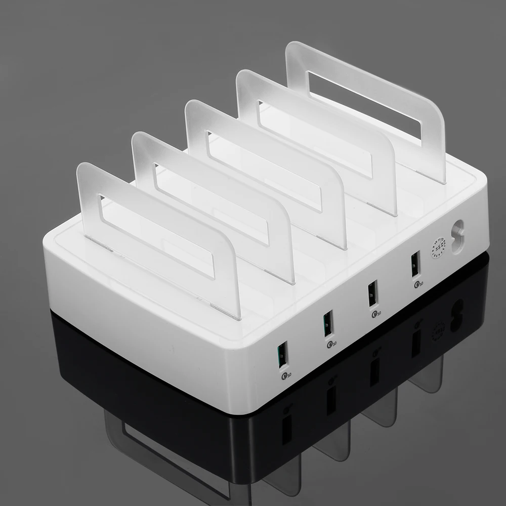 QC 3 0 4 порта USB зарядная док станция универсальной совместимости для телефона