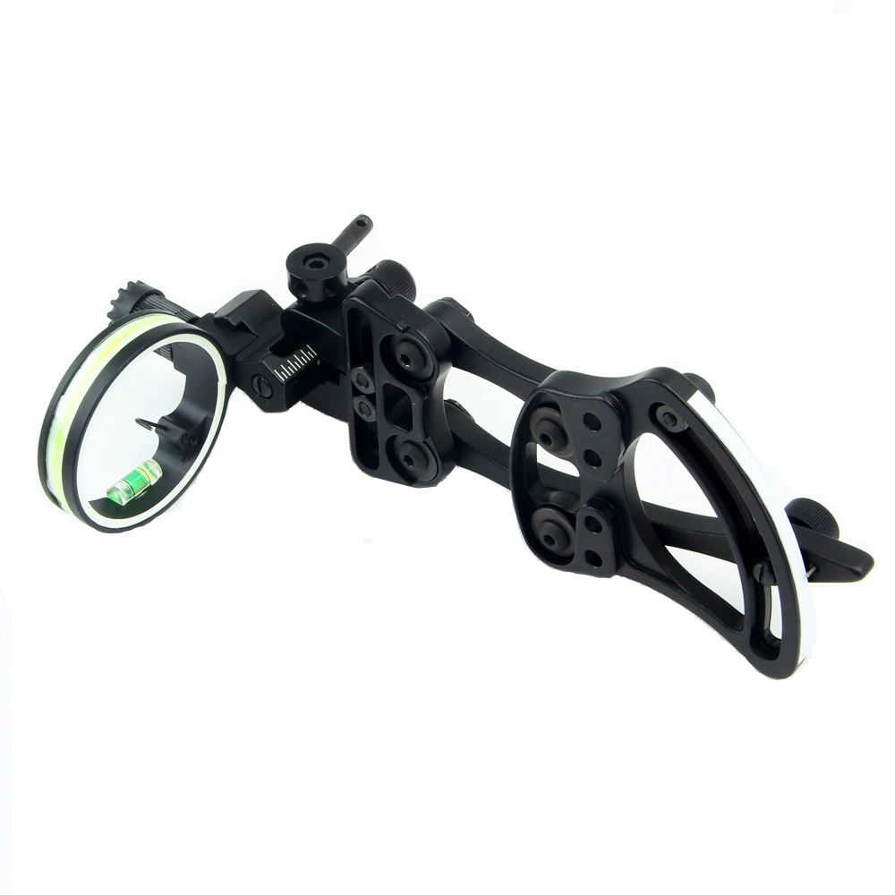 

Professional Archery 1 Pin Bow Sight with 0.019'' Fiber Light for Compound Bow Hunting Shooting G96
