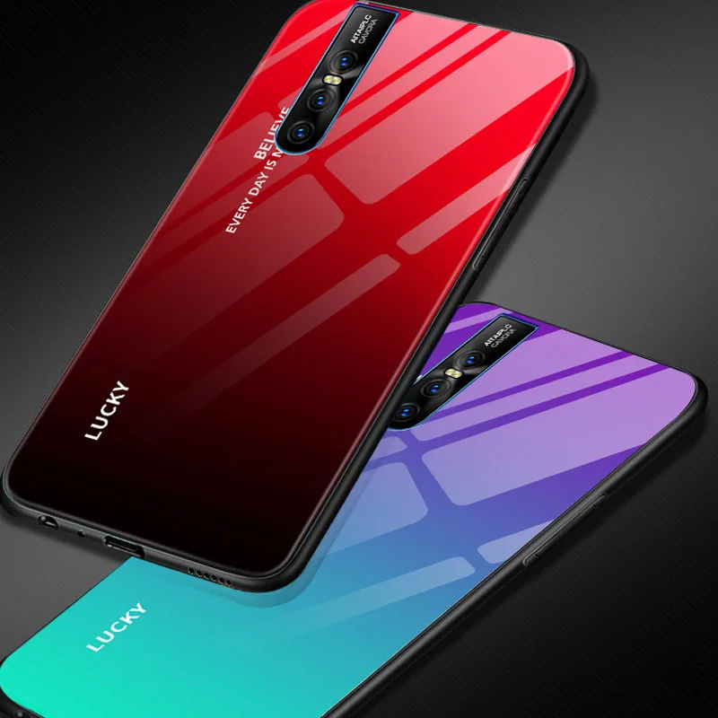 

For Vivo IQOO Case Anti-knock Smooth Hard Back Tempered Glass Cover For VIVO iqoo iq00 Soft Bumper New Shell Funda Cover Coque