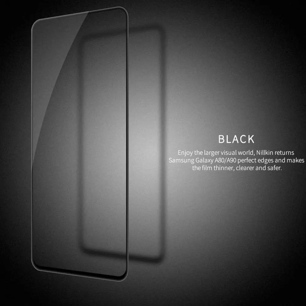 Полное покрытие из закаленного стекла для samsung Galaxy A80 NILLKIN CP + Pro стеклянная