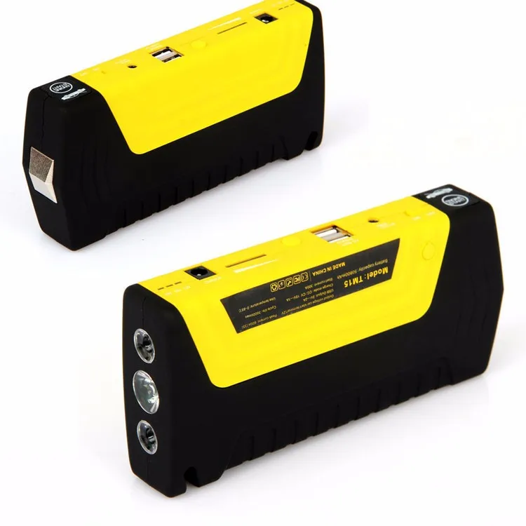 

High Quality 12V Portable Mini Jump Starter 10000mAh Car Jumper Booster Power Battery Charger Mobile Phone Laptop Power Bank