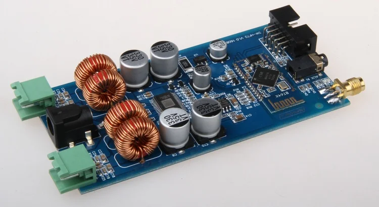 Усилитель 2X50W HIFI с bluetooth приемником V4.2 беспроводной музыкальный канал