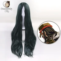 100cm korekiyo shinguji danganronpa v3 killing harmony cosplay wig long wavy heat resistant synthetic costume party wigs