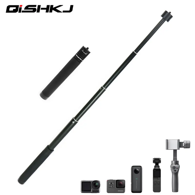 Удлинитель для OSMO Mobile 2 Zhiyun Smooth Q 4 DJI Action GOPRO Pocket Insta 360 One X палка