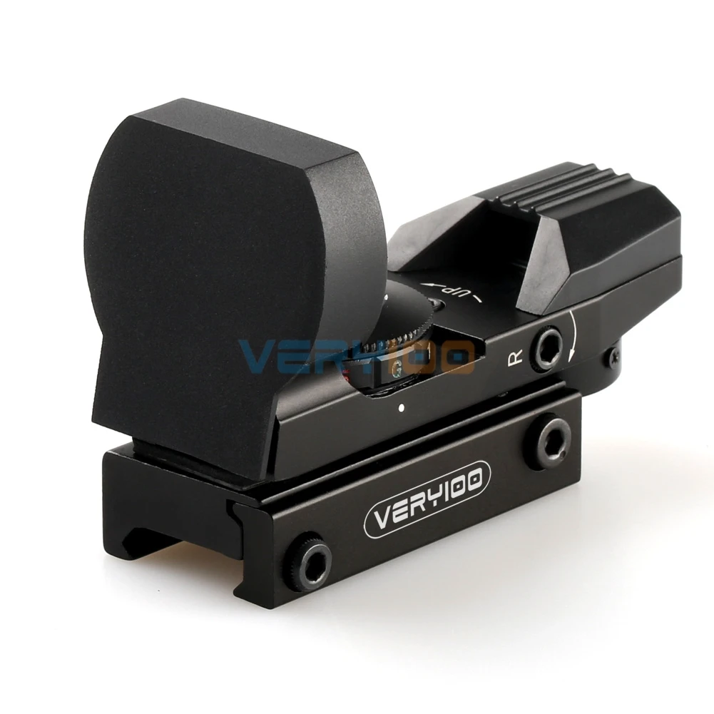 VERY100 тактический Голографическая 4 Тип сетка красный/зеленый точка Коллиматорный