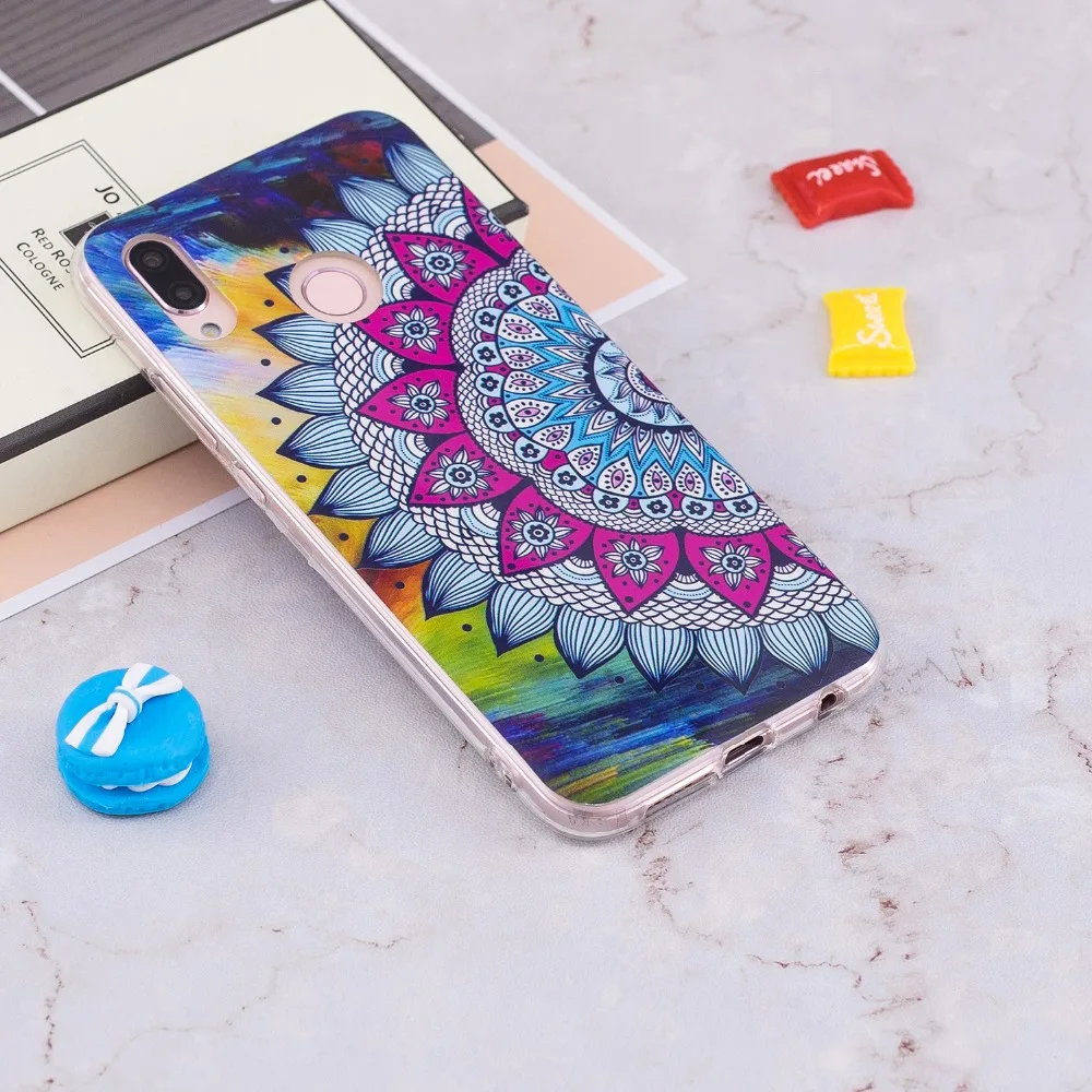 Чехол с единорогом для Huawei P Smart + Plus/Nova 3i силиконовый чехол P20 Pro Lite Etui Fundas Telefoon Hoesjes |