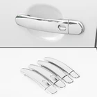 Для Tiguan 2012 2013 2014 2015 2016 ABS Хромированная Защитная ручка для двери автомобиля крышка чаши отделка авто аксессуары Стайлинг 8 шт.