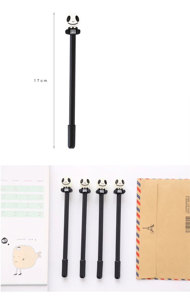 4 pcs Little devil gel pen Fluorescent doll 0.5mm roller ball pens Black color pens gift Stationery Office School supplies F862
4 pcs Little devil gel pen Fluorescent doll 0.5mm roller ball pens Black color pens gift Stationery Office School supplies F862