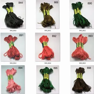 10 штук нитки для вышивки крестомКрест нитки для вышивания крестикомнестандартные цвета ниток 06