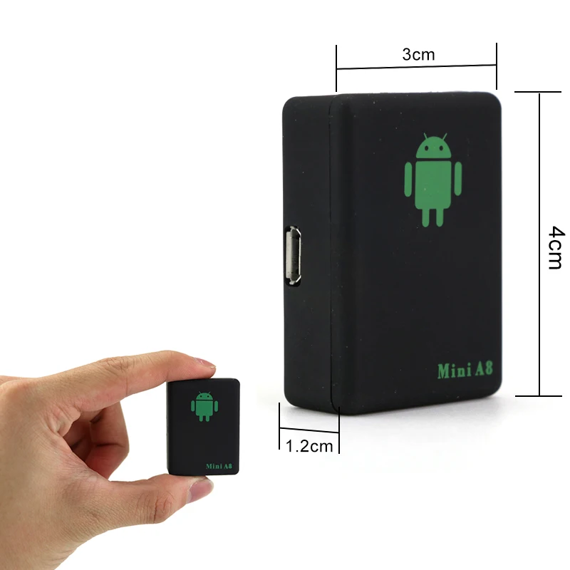 Sikeo Mini A8 GPRS трекер Rastreador Veicular для автомобиля Дети Pet GSM/GPRS адаптер отслеживания