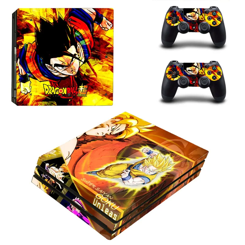 HOMEREALLY Стикеры s для Playstation 4 Pro Ps4 Pro кожи Dragon Ball Playstation 4 Pro Аксессуары ps4 pro кожи Стикеры