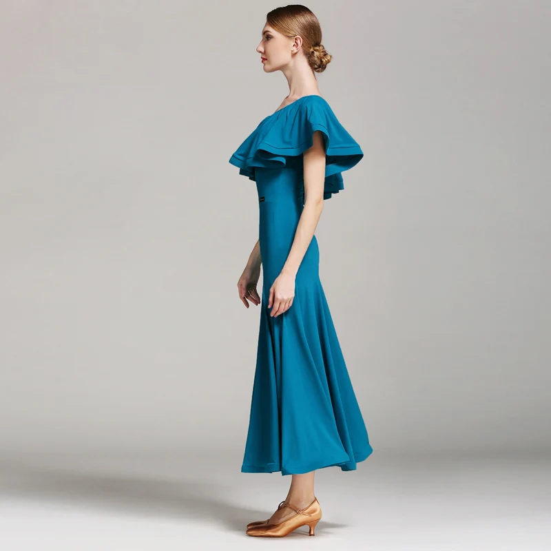 Красные платья фламенко с бахромой испанская одежда стандартные танцевальные