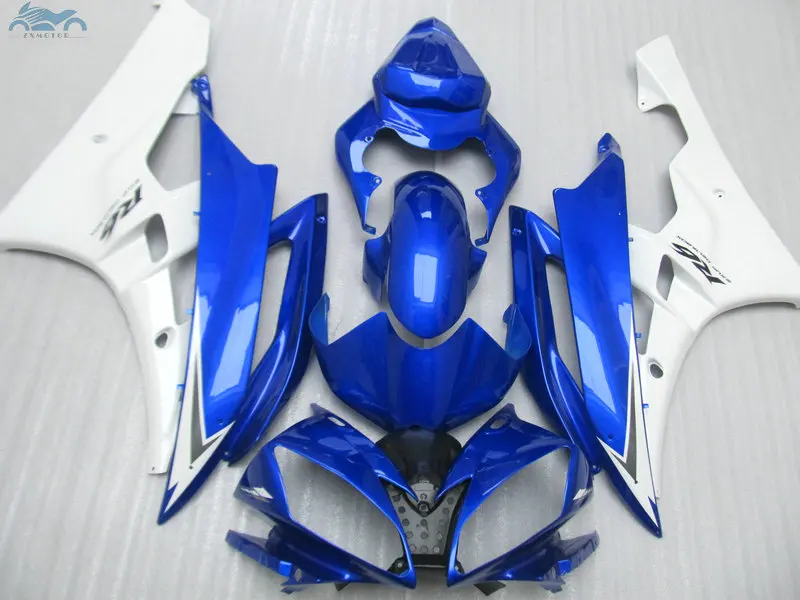 Бесплатная таможня инжектор обтекатель комплект подходит для YAMAHA R6 YZFR6 2006-2007 YZF