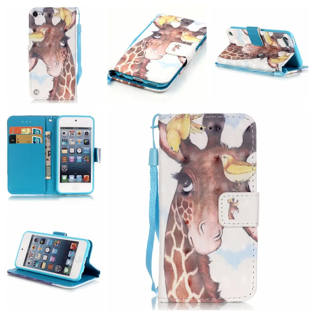 Флип-кошелек для iPod Touch 5 Th5 &amp 6 Th6 touch5 | Мобильные телефоны и аксессуары