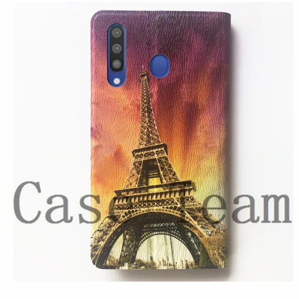 Кожаный чехол для samsung M30 кожаный мультфильм флип смешать модели и конструкции