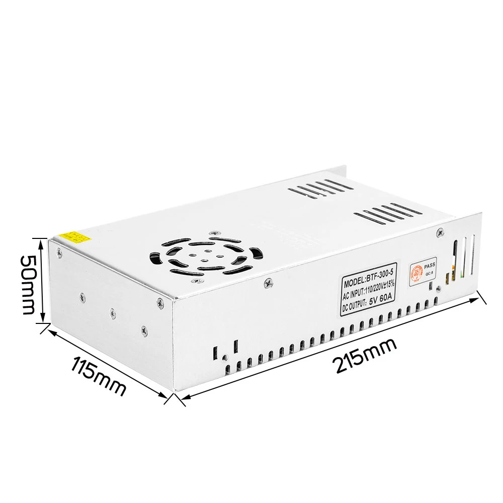 5V Power Supply 2A/3A/4A/5A/8A/10A/12A/20A/30A/40A/60A Switch Transformers Adapter WS2812B WS2801 SK6812 SK9822 LED Strip | Освещение
