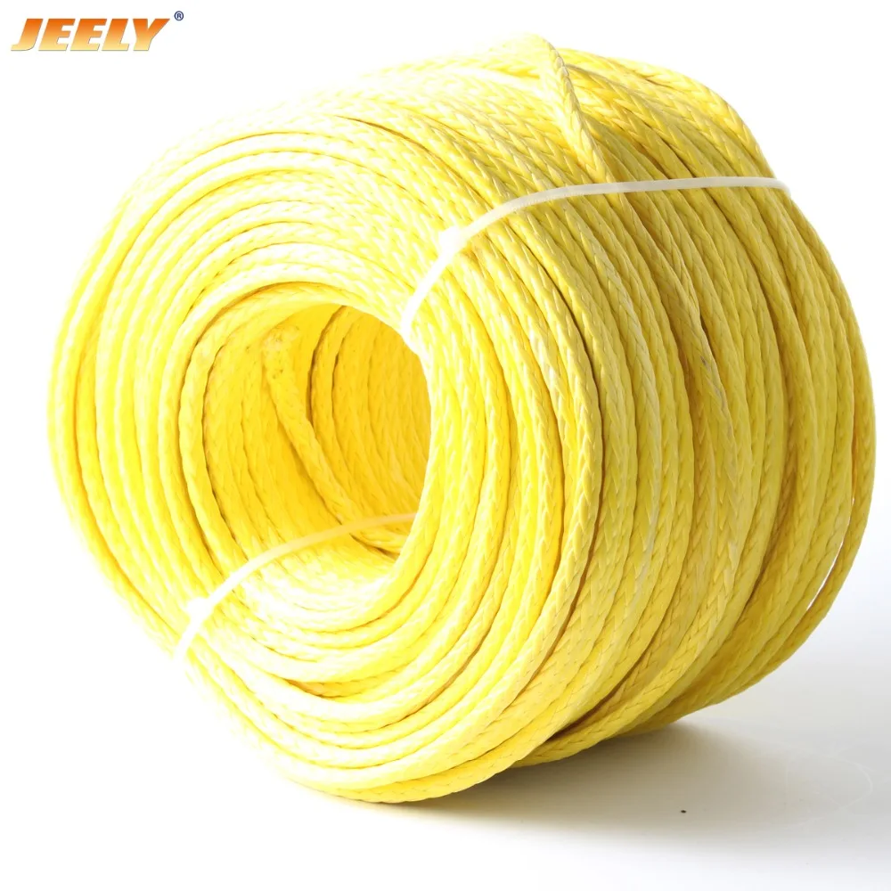 4 мм 500 м фунтов плетеная веревка UHMWPE для лебедок | Автомобили и мотоциклы
